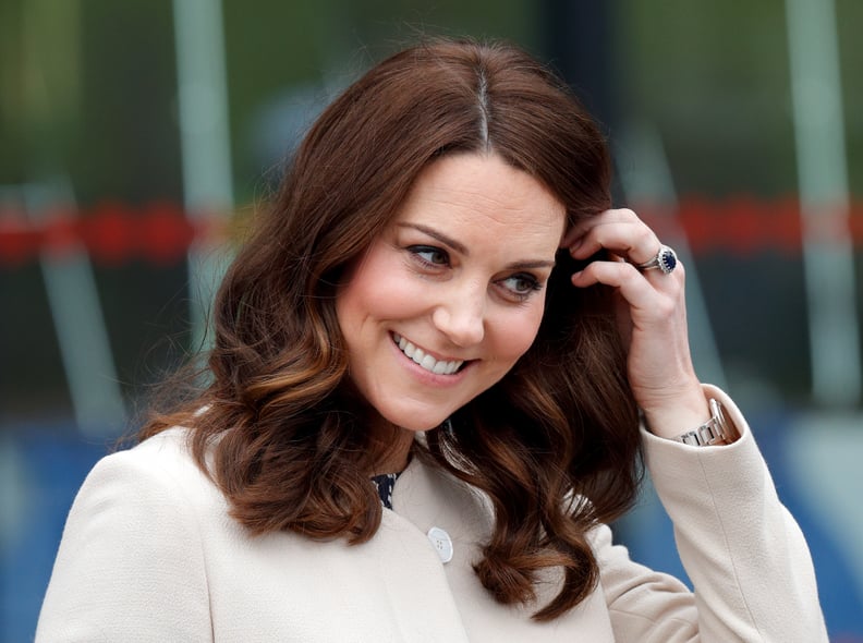 LONDON, UNITED KINGDOM - MARCH 22: (EMBARGOED FOR PUBLICATION IN UK NEWSPAPERS UNTIL 24 HOURS AFTER CREATE DATE AND TIME) Catherine, Duchess of Cambridge attends a SportsAid event at the Copper Box Arena in Queen Elizabeth Olympic Park on March 22, 2018 i