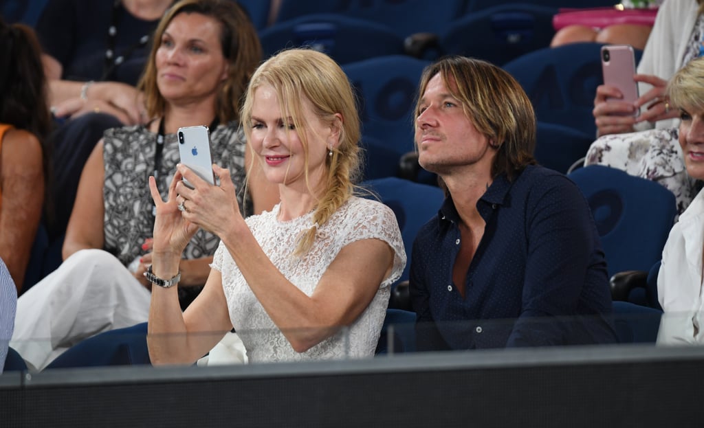 Nicole Kidman and Keith Urban at the Australian Open 2019