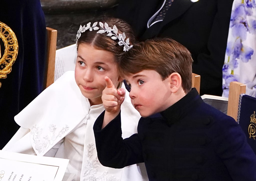 Prince Louis at King Charles III's Coronation