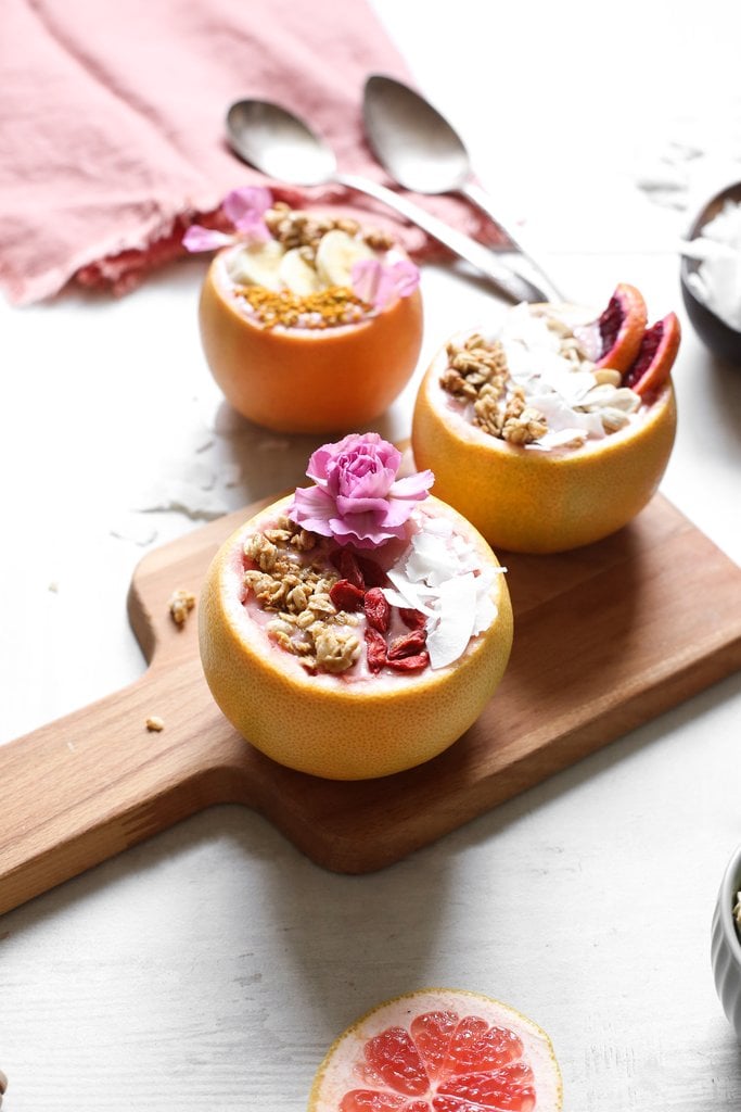 Whole30: Grapefruit Smoothie Bowls