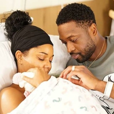 Gabrielle Union and Dwayne Wade Welcome First Child