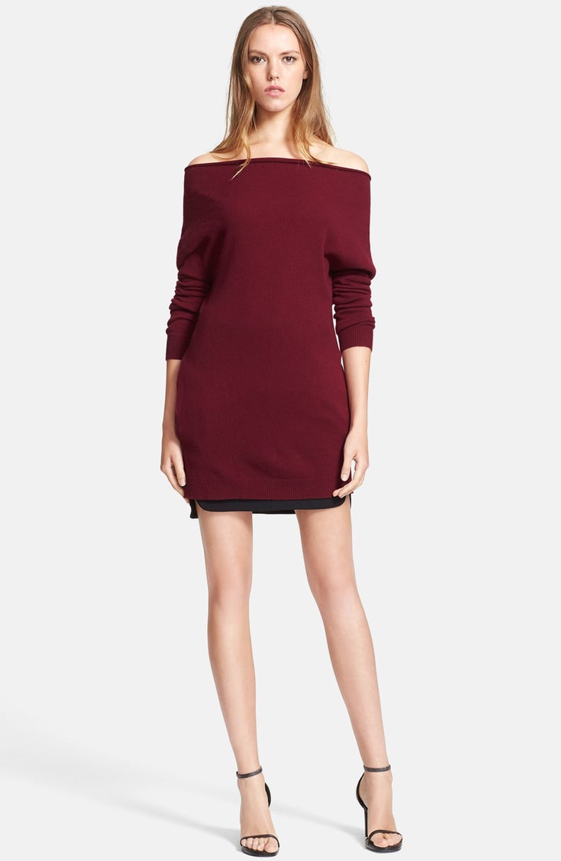 The Cold Shoulder Sweater Dress