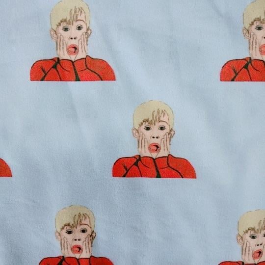 The Kevin McCallister "Ahh!" Face Design on the Pants