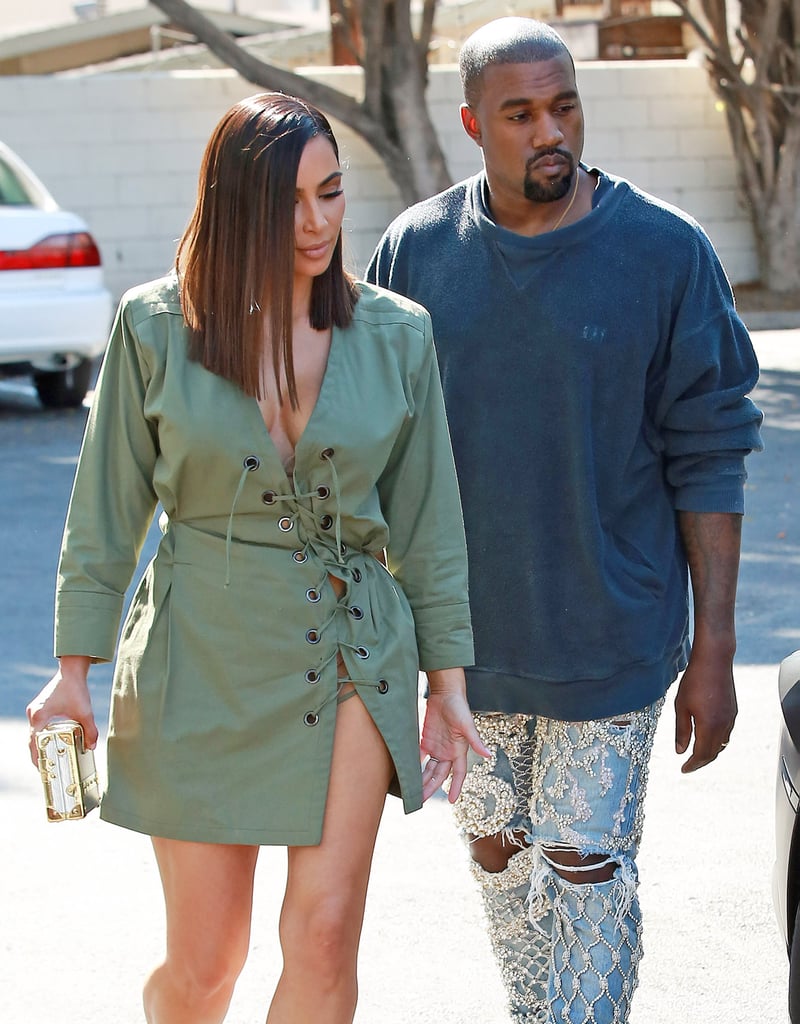 Kim Kardashian's Asymmetrical Haircut | Summer 2016