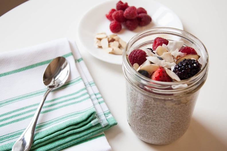 Coconut Chia Pudding With Berries