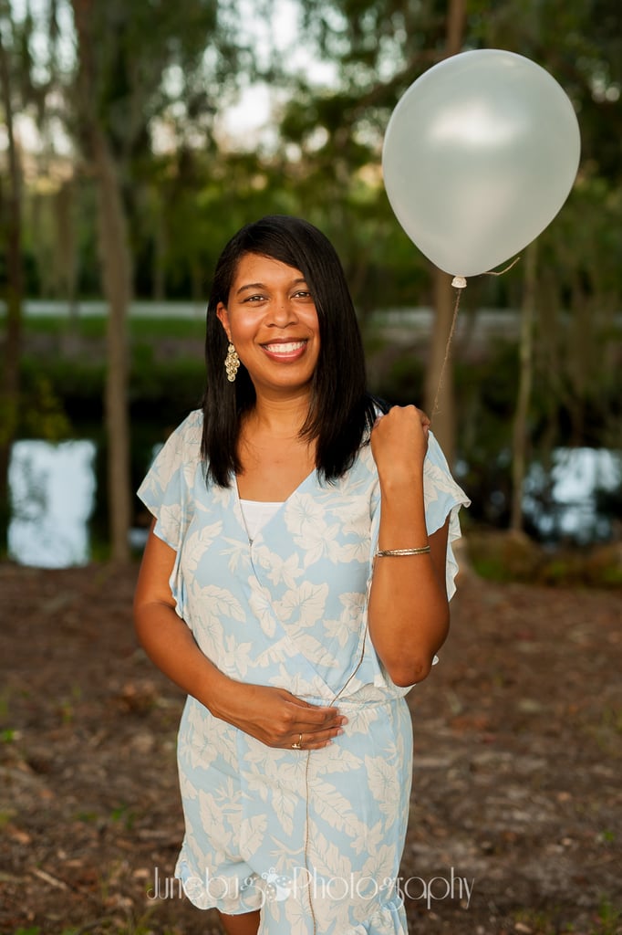 "The loss of a child is extremely painful even if that loss happens 2 months into your pregnancy. The journey is not easy and some words that are meant to be encouraging can sometimes make the journey a little harder or more painful. If you meet someone who has experienced a miscarriage or pregnancy loss remember to listen, show them love and be supportive" — Tasha Jackson-Schultz