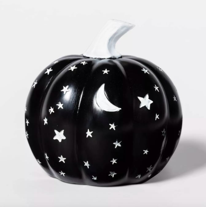 Hyde & Eek! Boutique Moon/Stars Resin Pumpkin