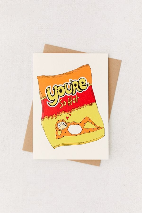 "You're So Hot" Card Funny Valentine's Day Cards 2019 POPSUGAR Love