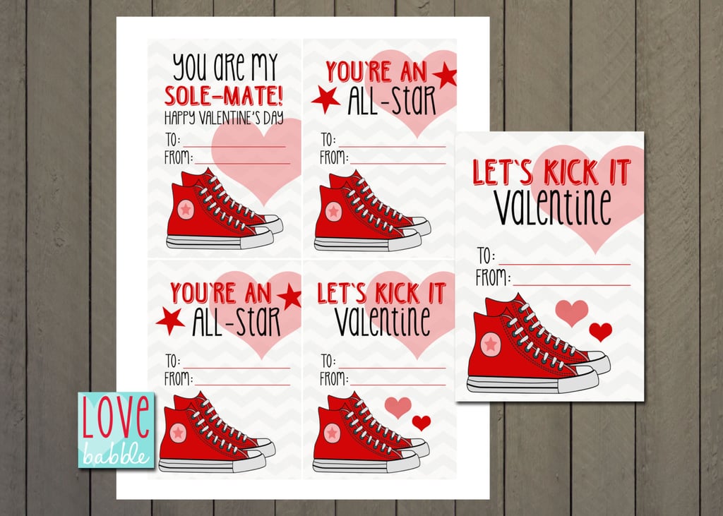 High-Top Sneaker Valentines