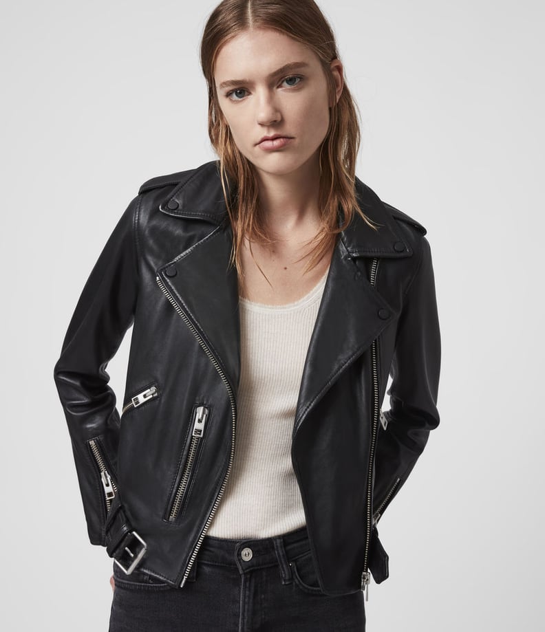 A Similar Allsaints Leather Biker Jacket