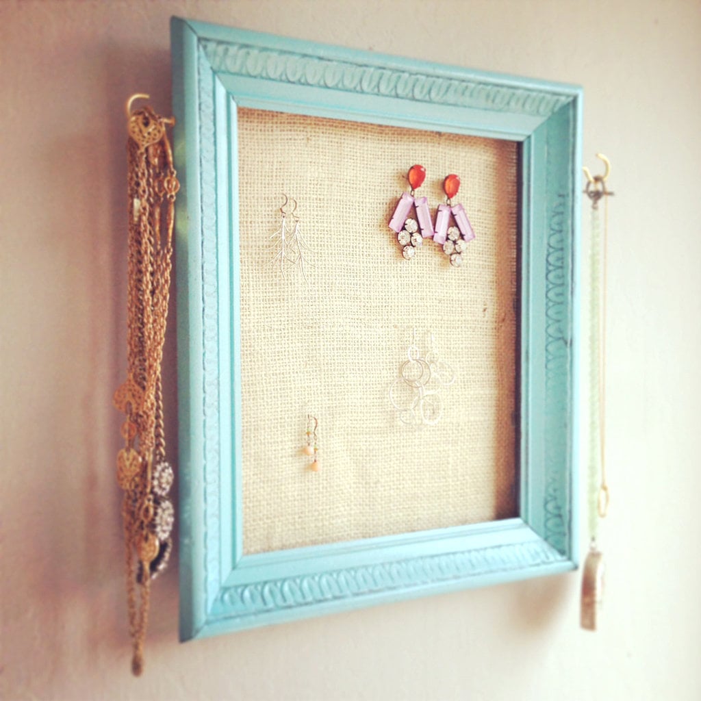 Framed Jewelry Organizer