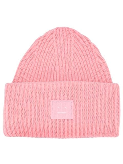 Acne Studios Face Patch Beanie