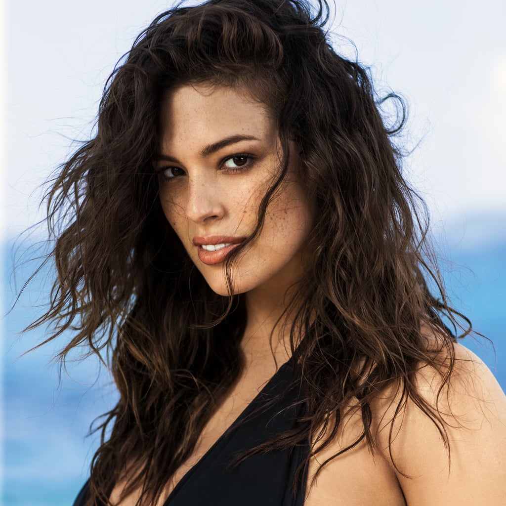 Plus Size Model Ashley Graham On Sports Illustrated Ad Popsugar Fashion 