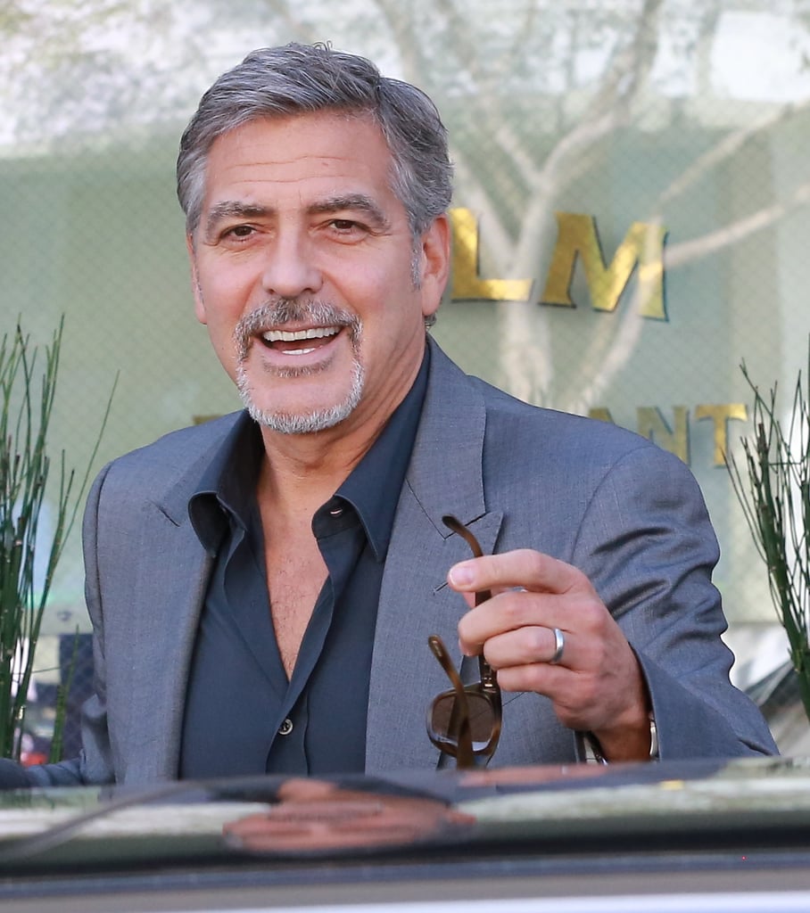 George and Amal Clooney Out in LA October 2015
