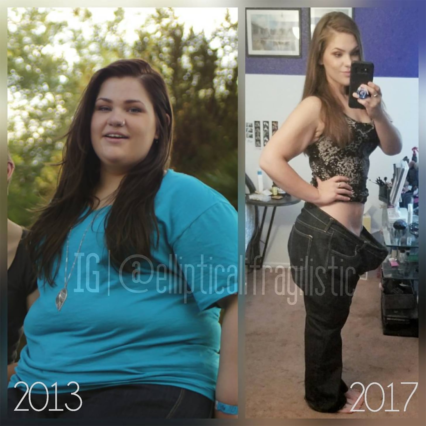 100 Pound Weight Loss Transformation Popsugar Fitness