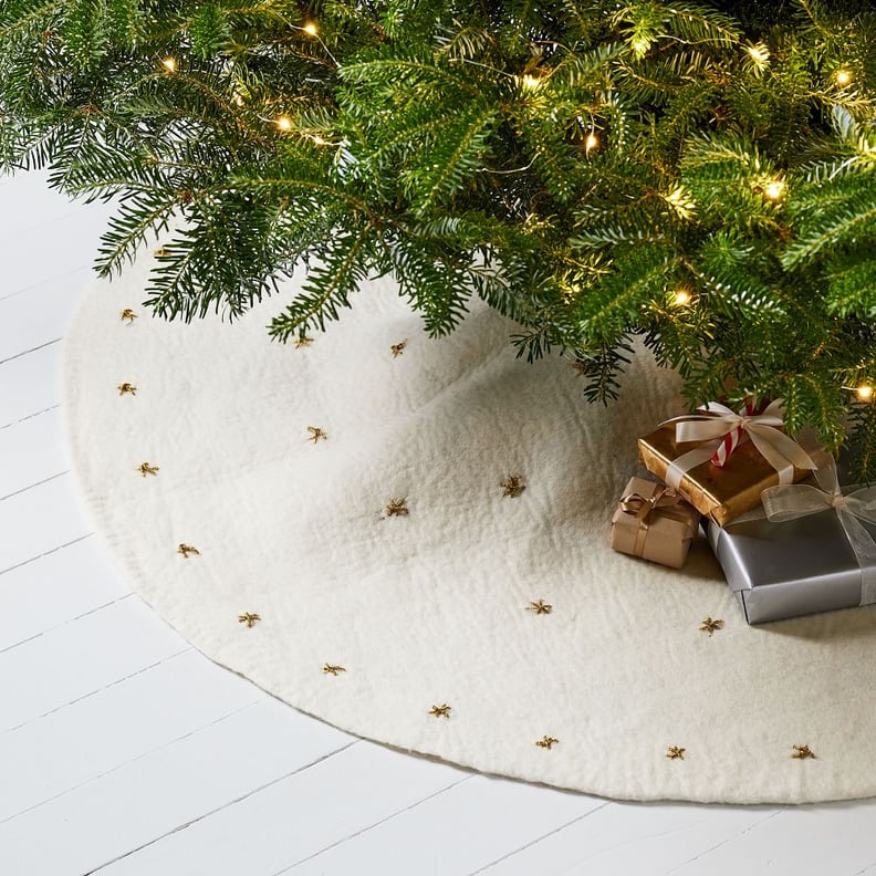 West Elm Felt Stars Tree Skirt