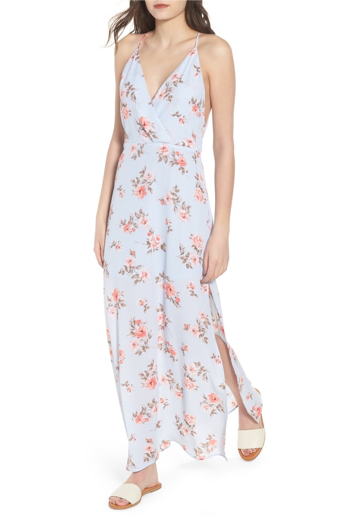 Surplice Maxi Dress