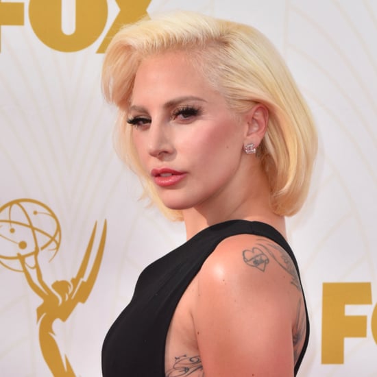 Lady Gaga Tattoos Emmy Awards 2015