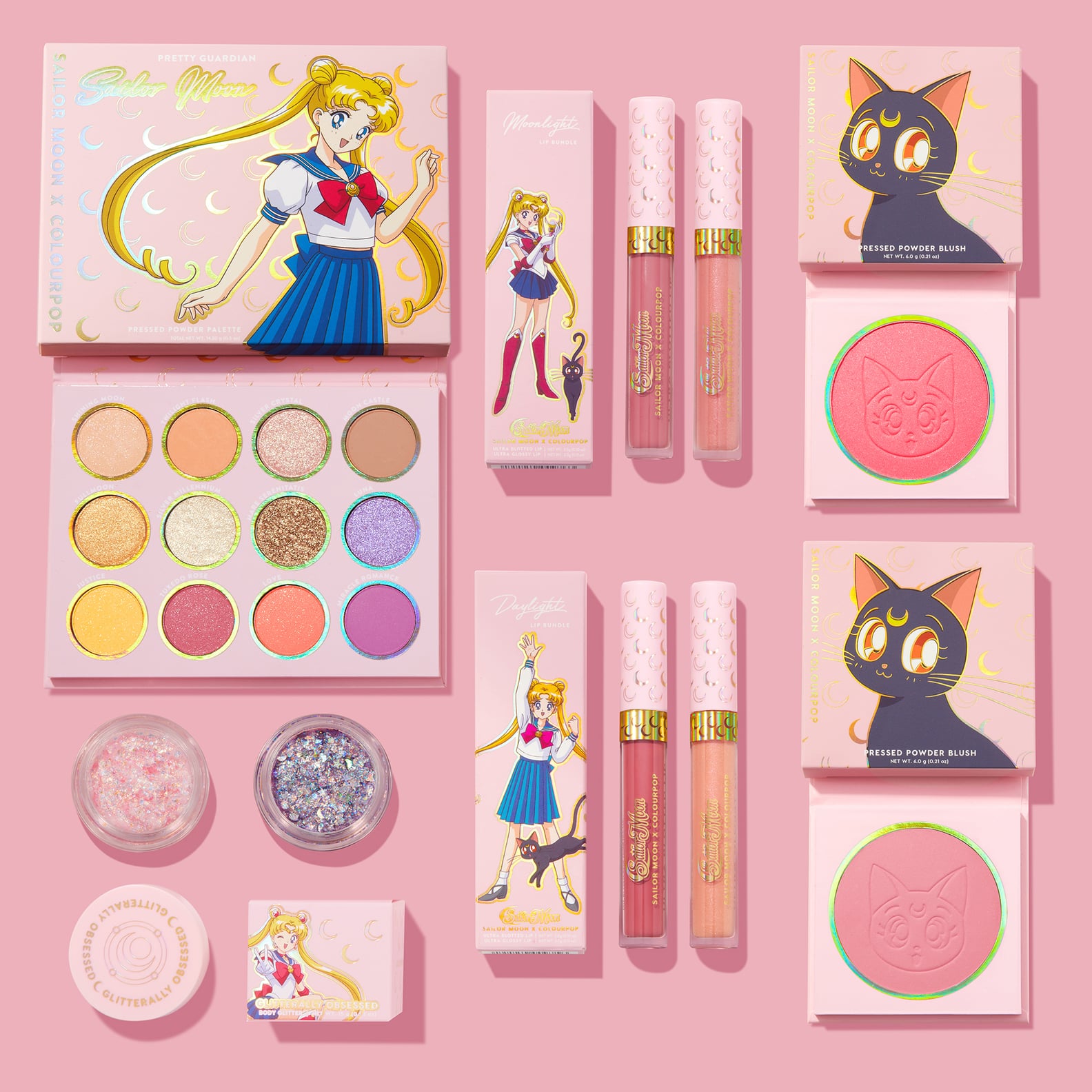 Shop ColourPop's Glittery Sailor Moon Makeup Collection | PS Beauty
