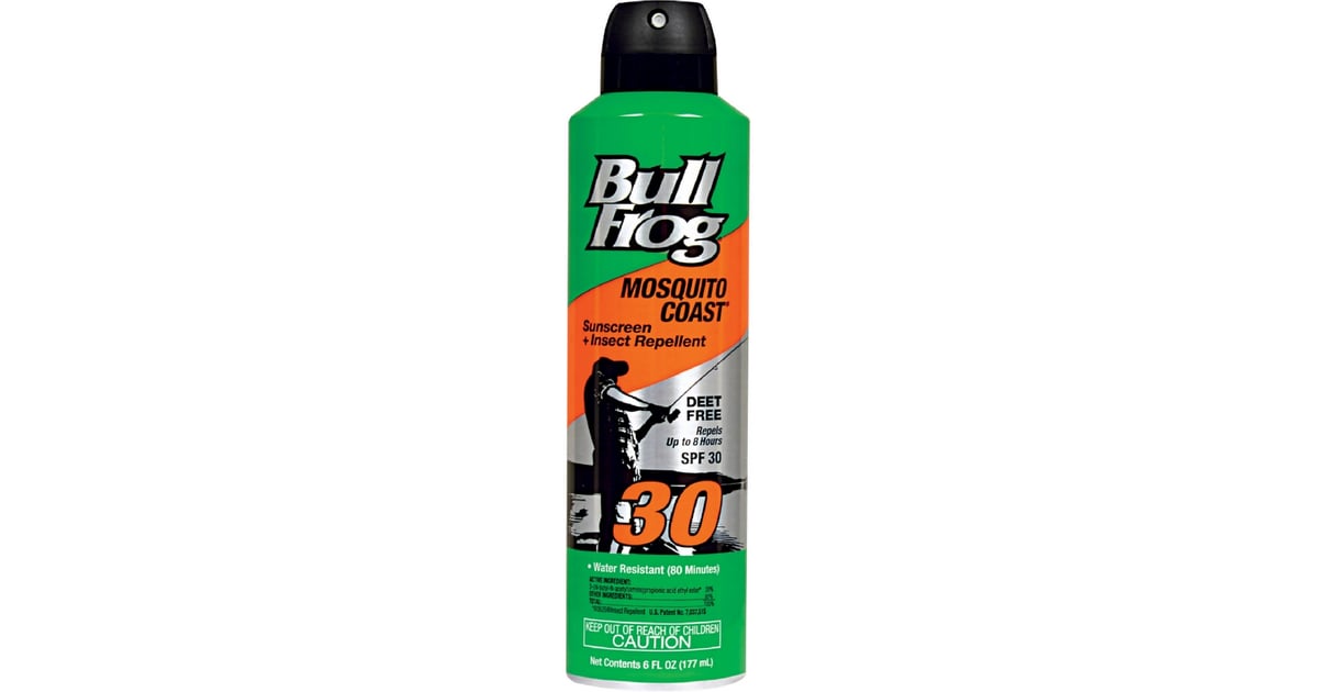 bullfrog sunscreen bug spray