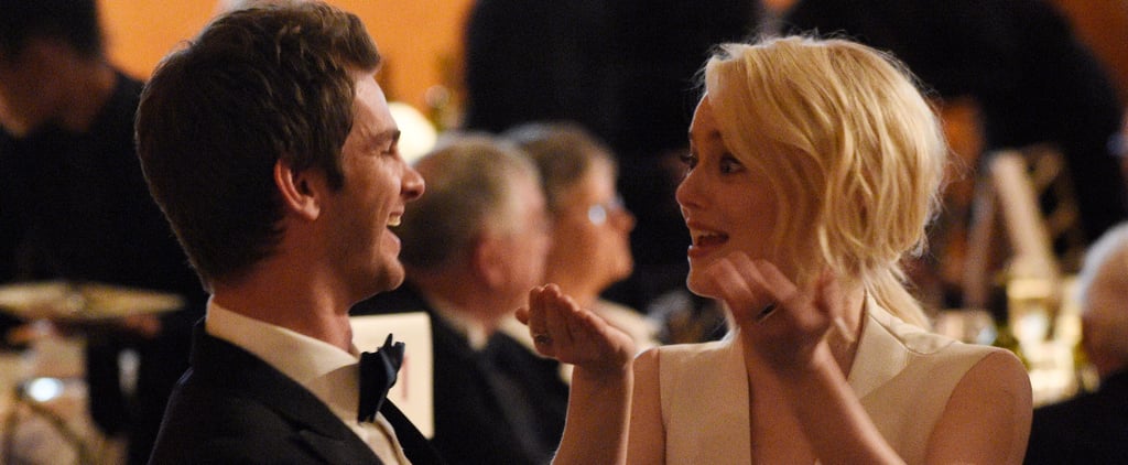 Emma Stone Runs Into Ex-Boyfriend Andrew Garfield at the Governors Awards