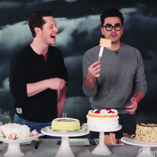 Schitt's Creek's Dan Levy and Noah Reid Try Wedding Cakes
