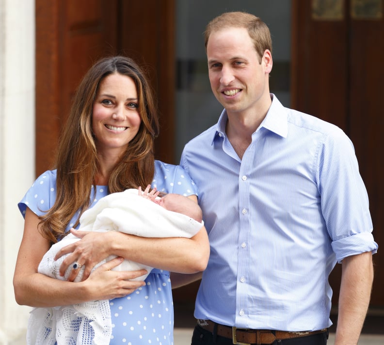 Prince George Nailing the Royal Wave at Just 1 Day Old