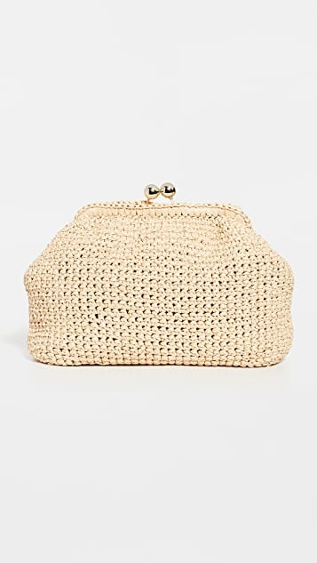 Caterina Bertini Woven Clutch