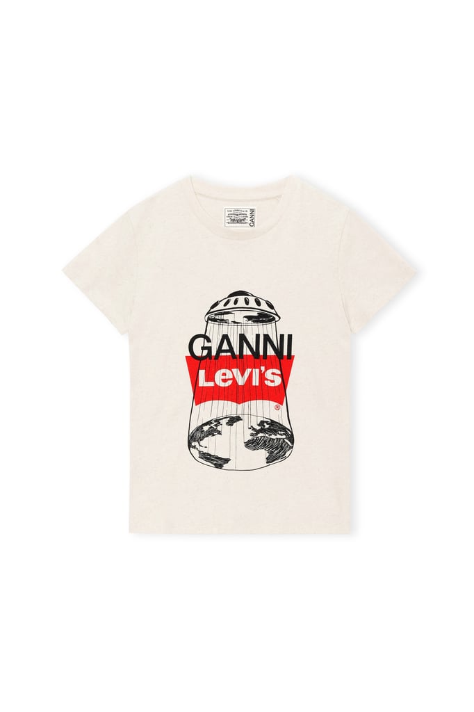 Ganni x Levi's Jersey T-Shirt Globe