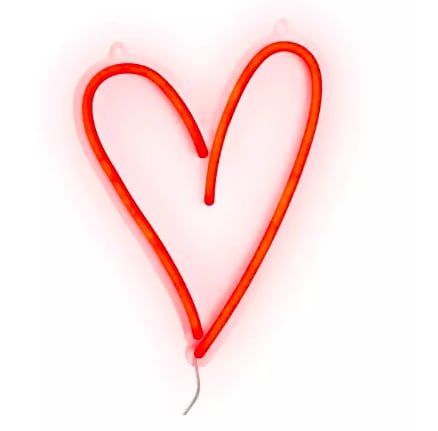 Heart Wall Neon Light