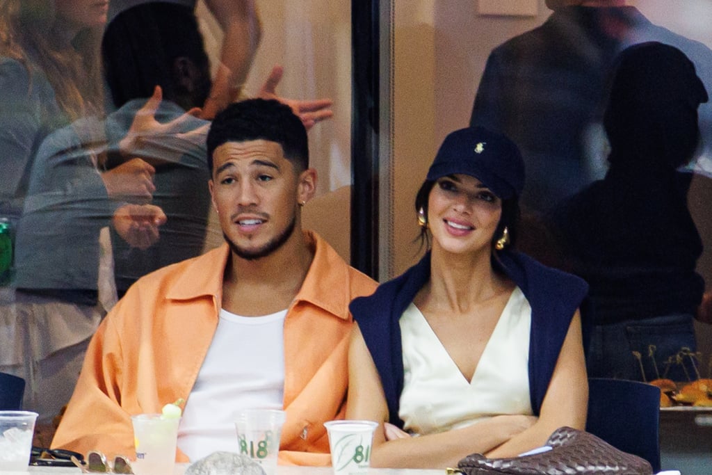Kendall Jenner and Devin Booker at the US Open men's singles final on Sept. 11.
