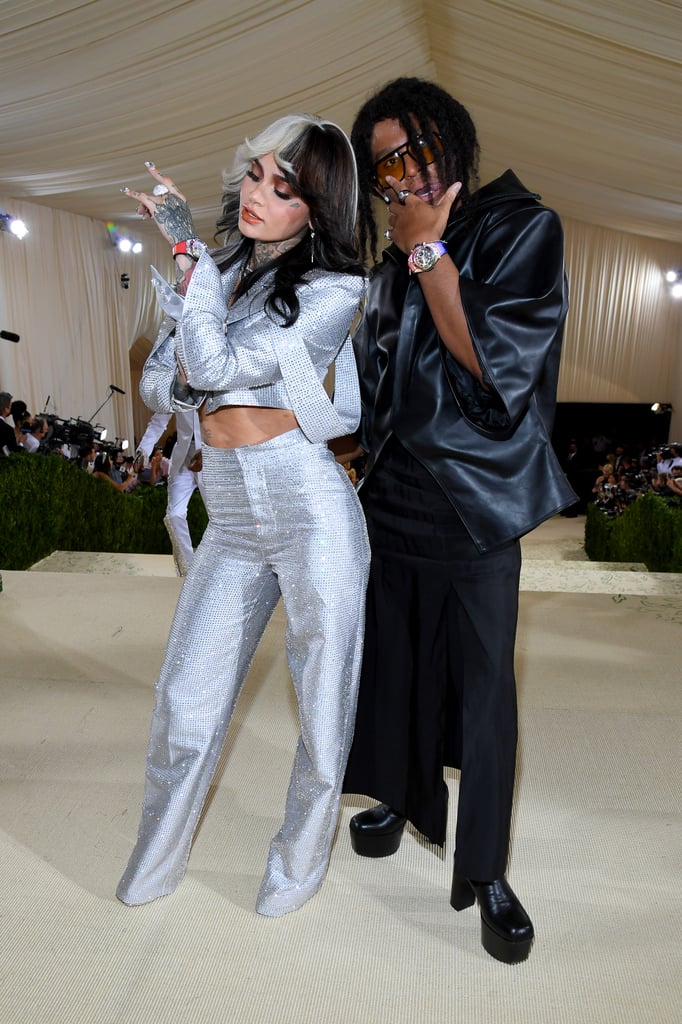 Kehlani's Crystal Aliétte Suit at the Met Gala 2021