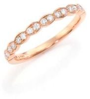 HEARTS ON FIRE Lorelei Diamond & 18K Rose Gold Ring ($1,675)