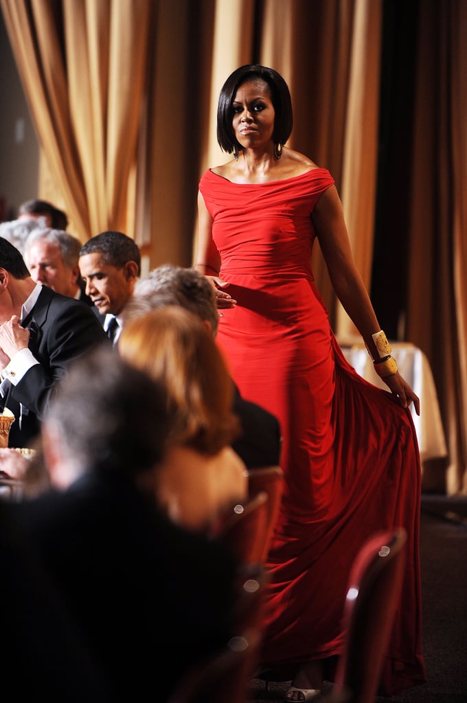 Michelle Obama White House Correspondents' Dinner Dresses POPSUGAR