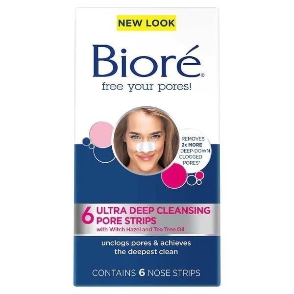 Bioré Ultra Deep Cleansing Pore Strips Meghan Markle Beauty Routine