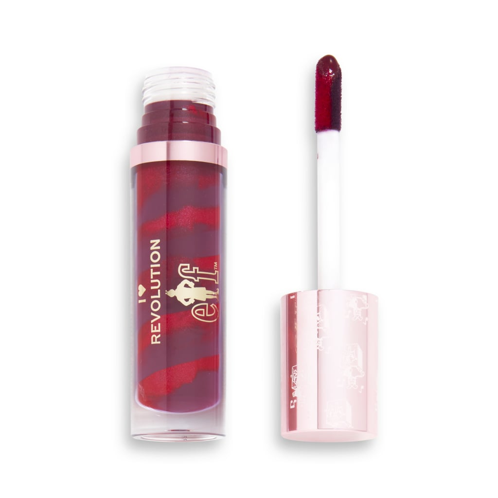 Revolution Beauty x Elf Candy Cane Lip Gloss in Jack In The Box