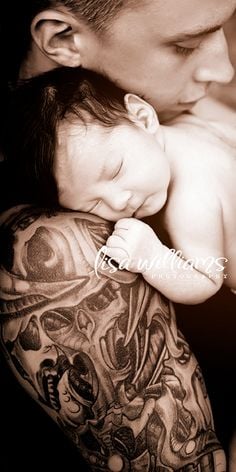 Hot Dads With Tattoos