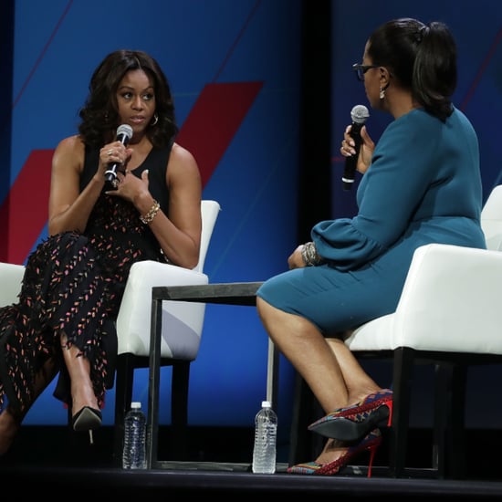 Barack and Michelle Obama at the United State of Women 2016