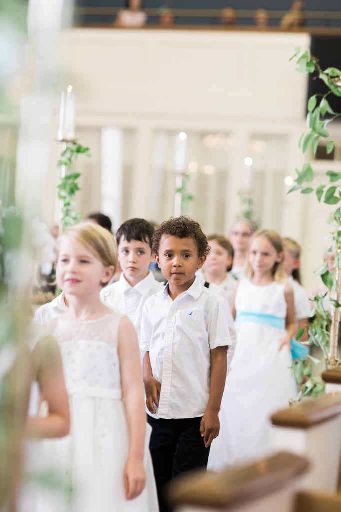 Teacher Has Class in Her Wedding