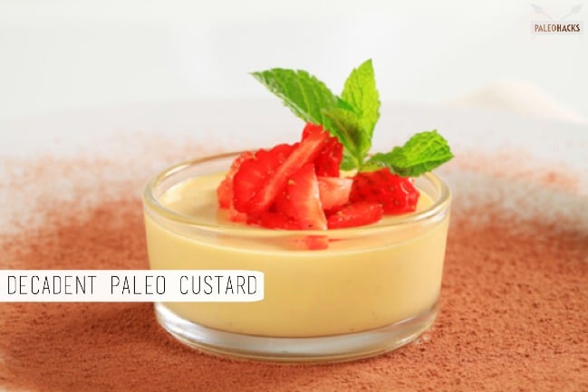 Decadent Paleo Custard