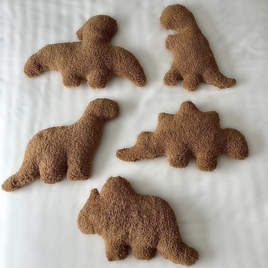 Are Dinosaur Chicken Nugget Pillows the Next Big Home-Decor Trend?