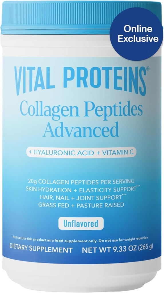 Vital Proteins Collagen Powder Supplement Hydrolyzed Peptides