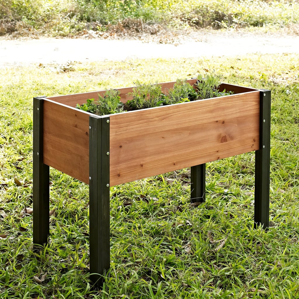 Wood Raised Garden Bed