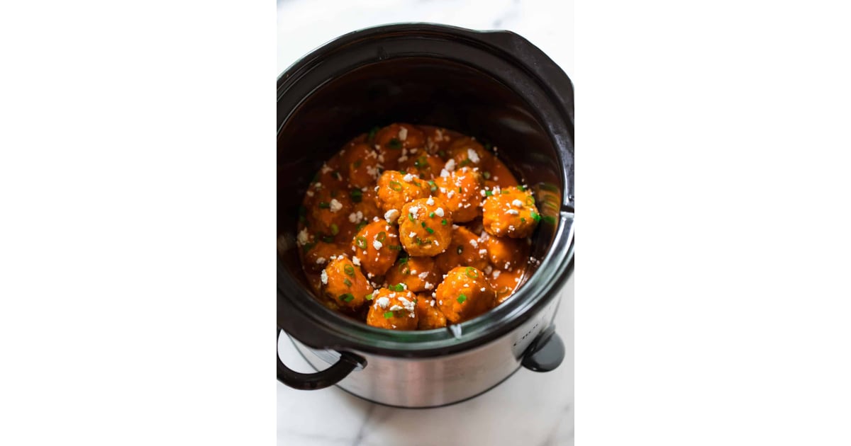 Slow Cooker Buffalo Chicken Meatballs Make Weeknight Dinners A Breeze With These Simple Low Carb Recipes Popsugar Fitness Photo 4