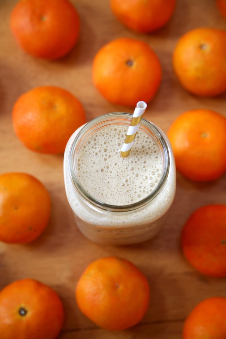 Vanilla Clementine Protein Smoothie Vegan HighProtein Snacks For