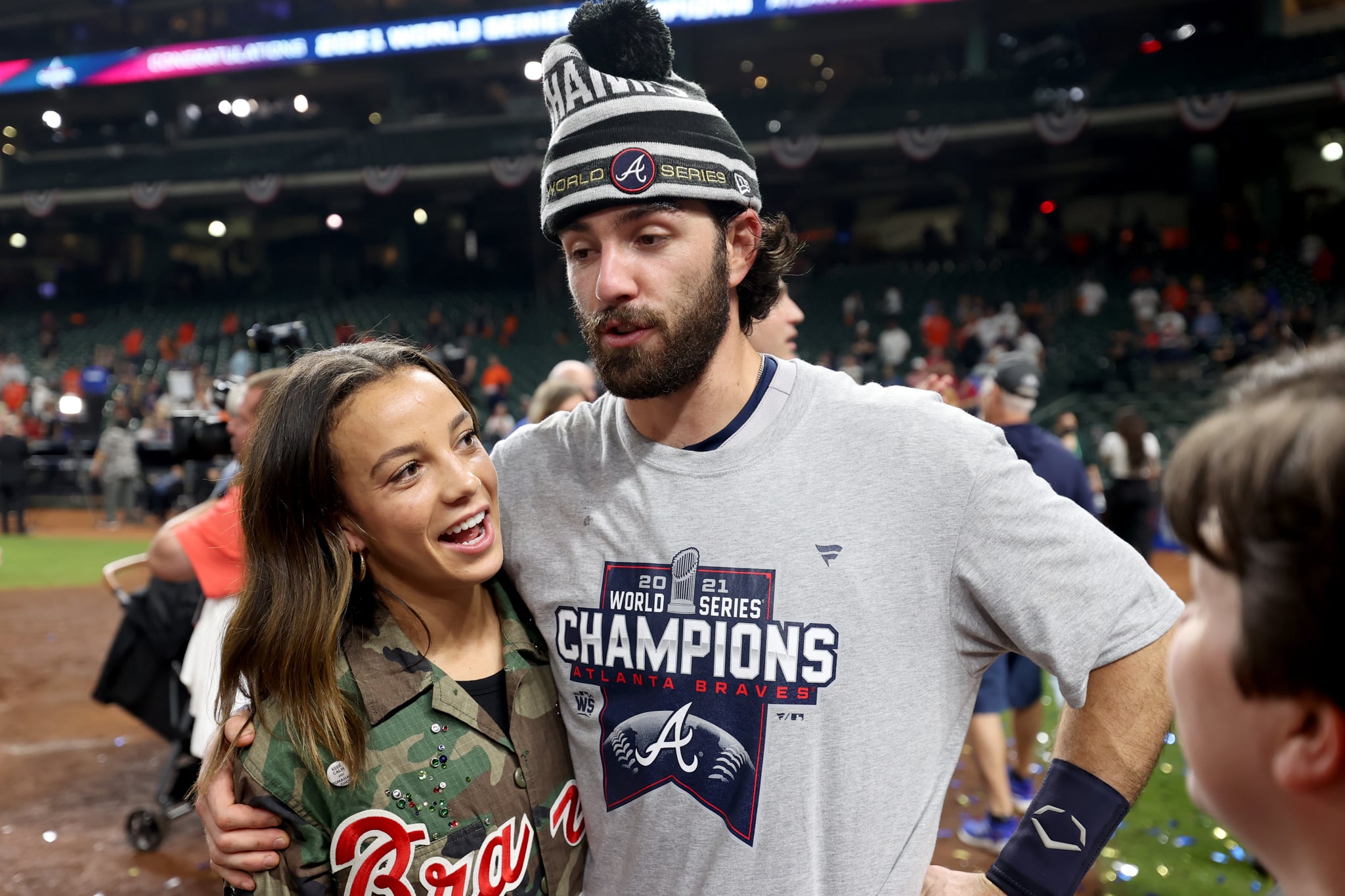 Dansby Swanson's sweet message for girlfriend Mallory Pugh