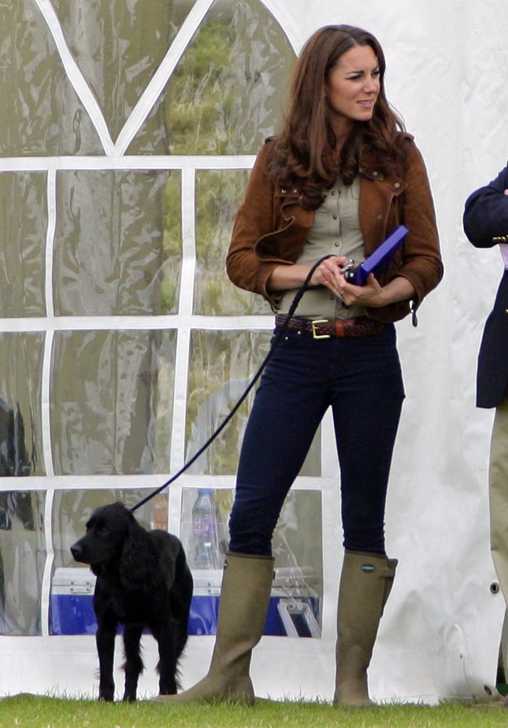 The Duchess of Cambridge With Lupo