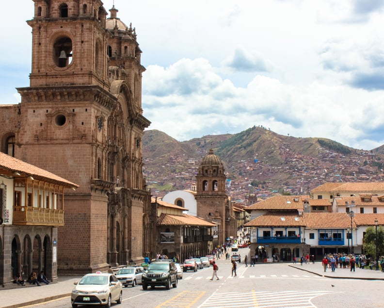 Celebrate your journey with a happy hour in the Plaza de Armas.