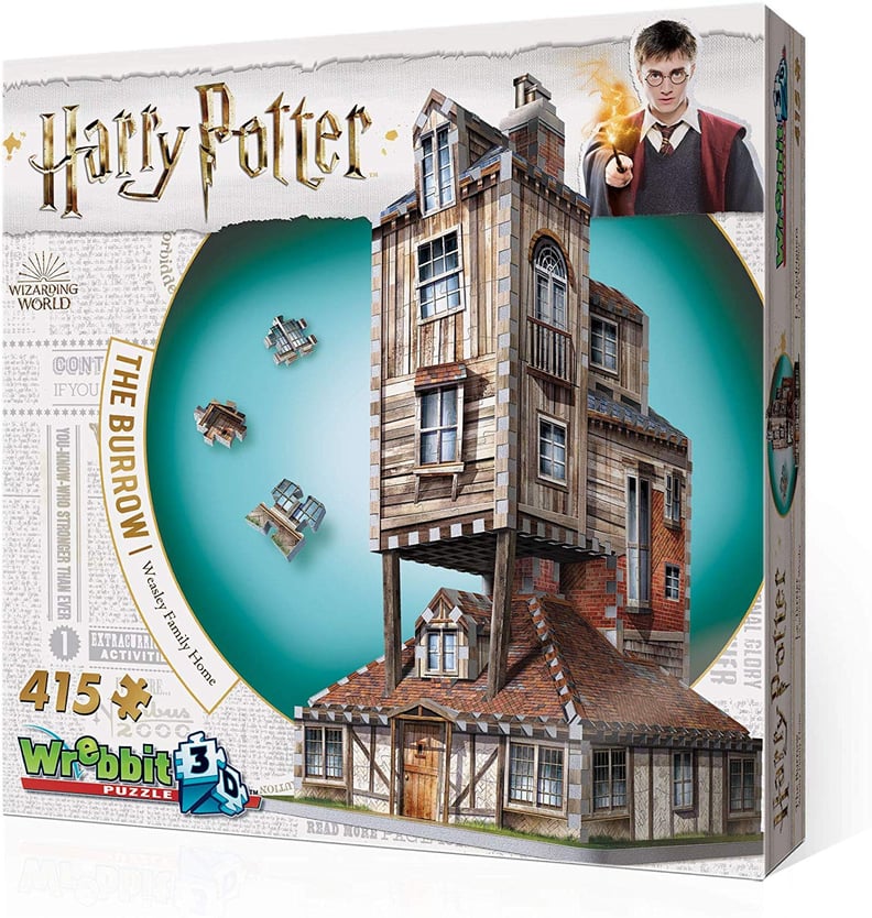 Harry Potter: The Burrow Weasley Family Home 3D Jigsaw Puzzle