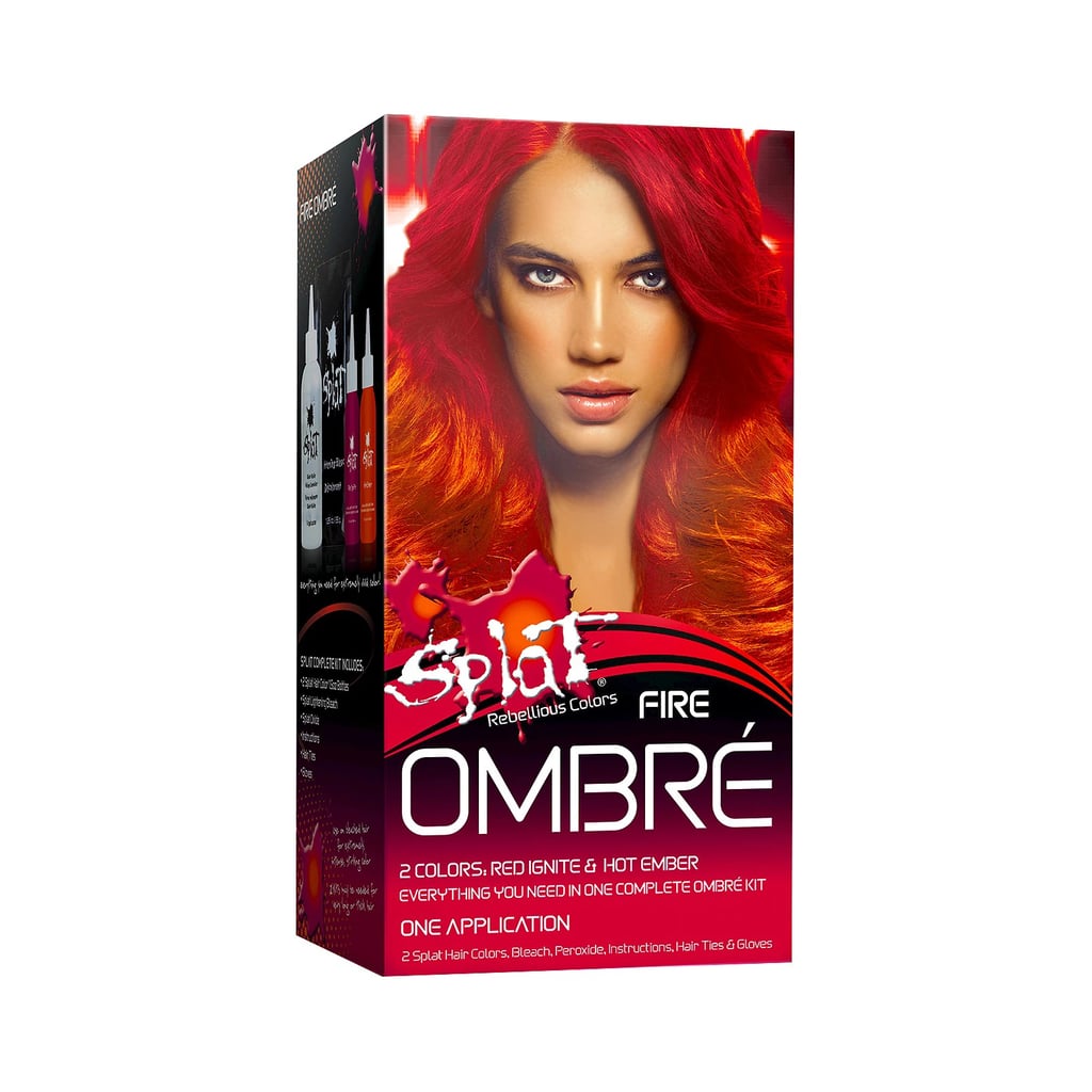 Splat Ombre Fire Hair Bleach and Colour Kit